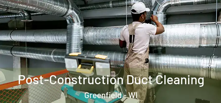  Post-Construction Duct Cleaning Greenfield - WI